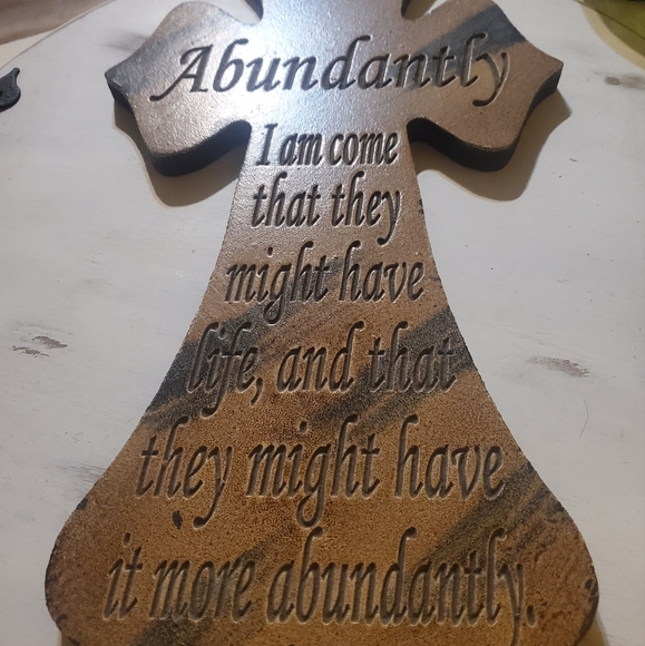 Abundantly John 10:10 wall art - Picture 2 of 3